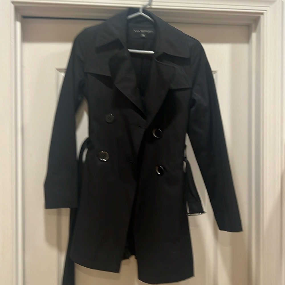 Via Spiga black cotton jacket double breasted jacket